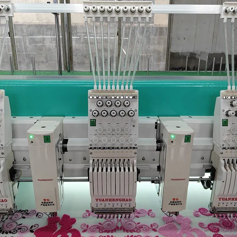 9 Needles FIFTHEEN Heads CHENILLE Embroidery Machine